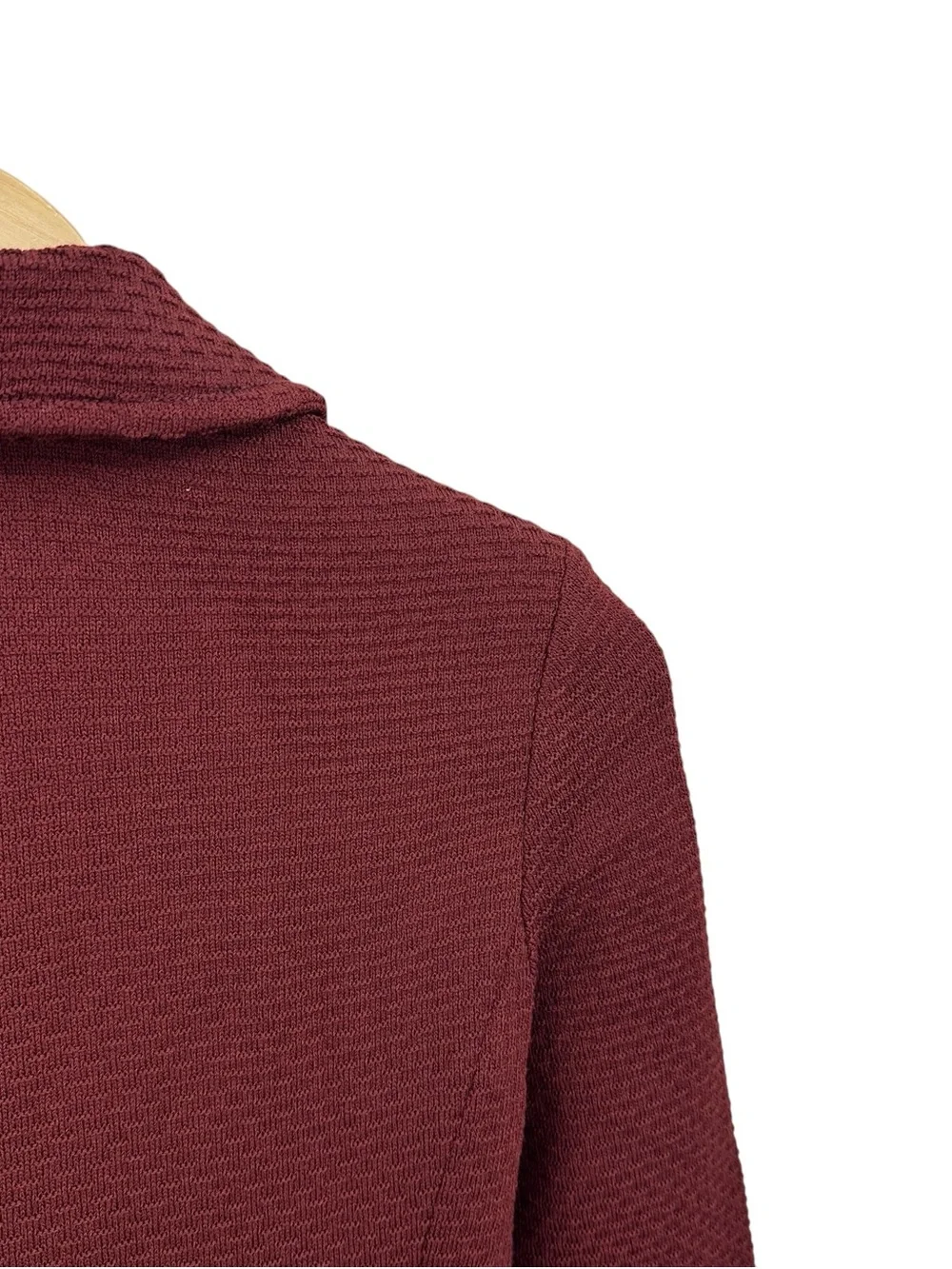 ST JOHN COLLECTION Wool Coat Jacket Button Knit